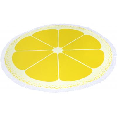Image of Microfiber (160 gr/m2) round beach towel with a diameter of 150 .