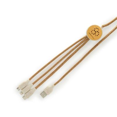 Image of 3 in 1 Cork Charging Cable